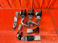 2017 INFINITI Q50 RED SPORT 400   COMPLETE REAR SEAT BELT SET LEFT RIGHT CENTER0