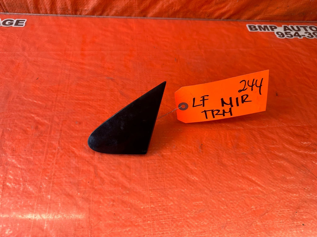 09 12 LEXUS ES350   LEFT EXTERIOR MIRROR TRIM COVER PLASTICS GARNISH   OEM #2440