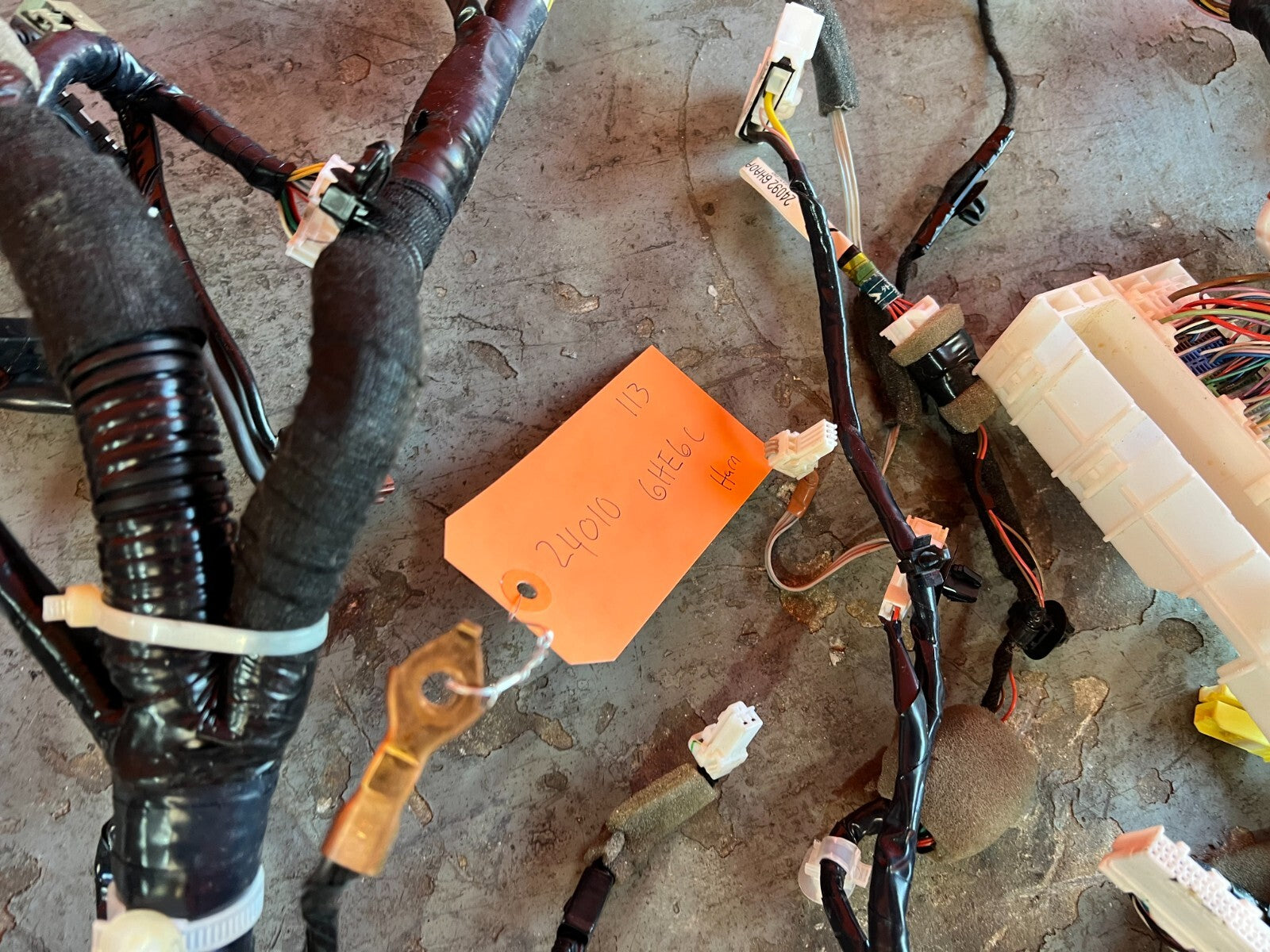2017 INFINITI Q50 RED SPORT 400 INTERIOR DASHBOARD DASH WIRING WIRE HARNESS OEM9