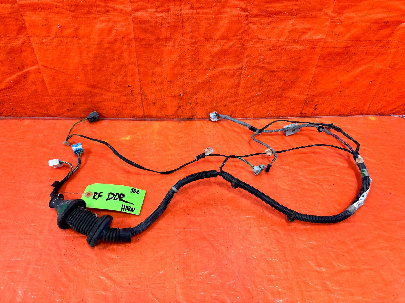 02 05 HONDA CIVIC SI EP3 HATCH PASSENGER RIGHT DOOR WIRING HARNESS WIRE LOOM 3060