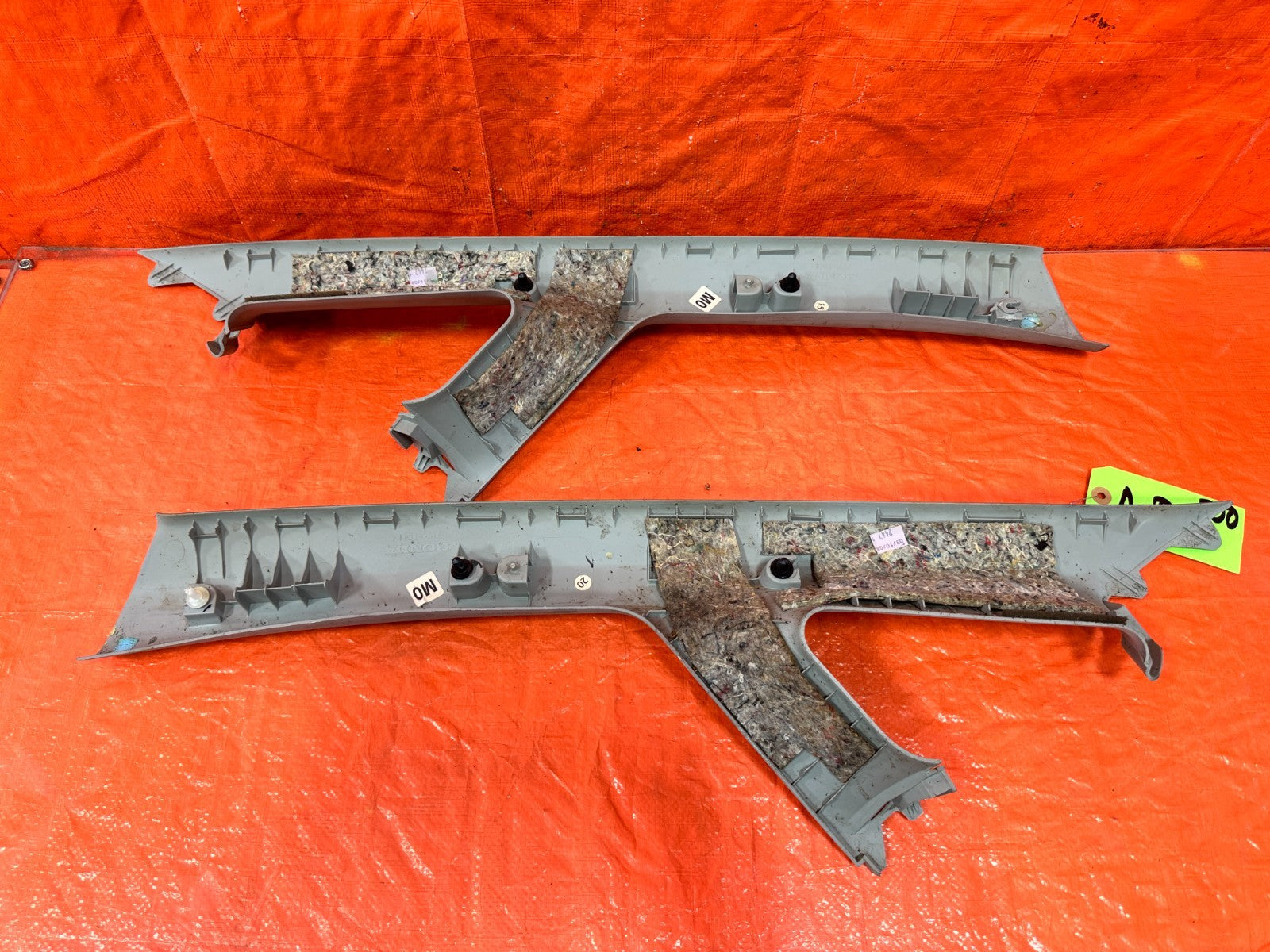 07 08 HONDA CIVIC SI SEDAN MODEL ONLY   A PILLAR SET LEFT RIGHT PILLARS OEM #30010