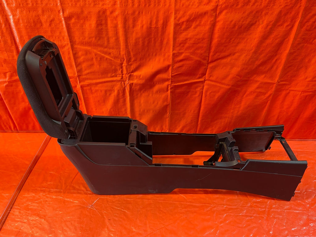 08 15 LANCER EVOLUTION X 10   ARM REST CENTER CONSOLE   SUEDE   OEM FACTORY #7810