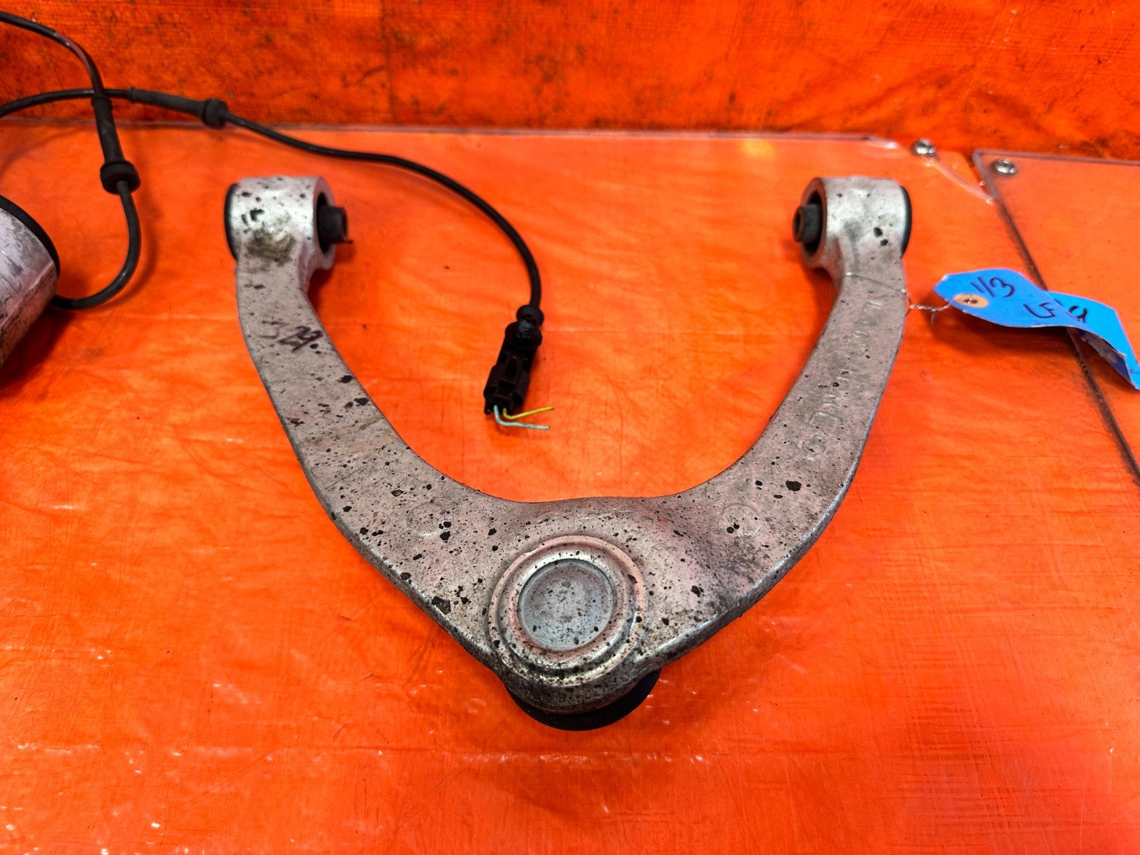 08 15 INFINITI G37 Q60 RWD LEFT FRONT SPINDLE KNUCKLE UPPER LOWER ARMS #3292
