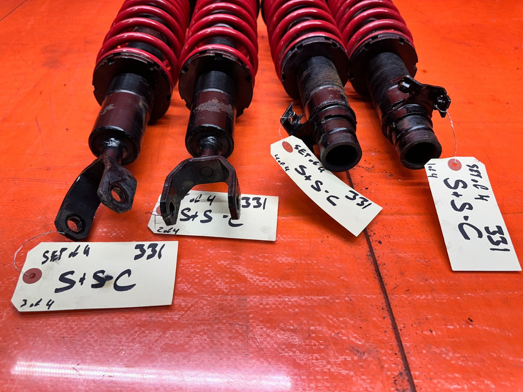 94 01 ACURA INTEGRA RACELAND ADJUSTABLE SUSPENSION COILOVERS SET #3314