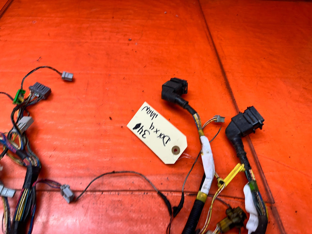 94-01 ACURA INTEGRA 4D 1.8L ALL 4 DOOR WIRING HARNESSES LEFT RIGHT OEM #3418