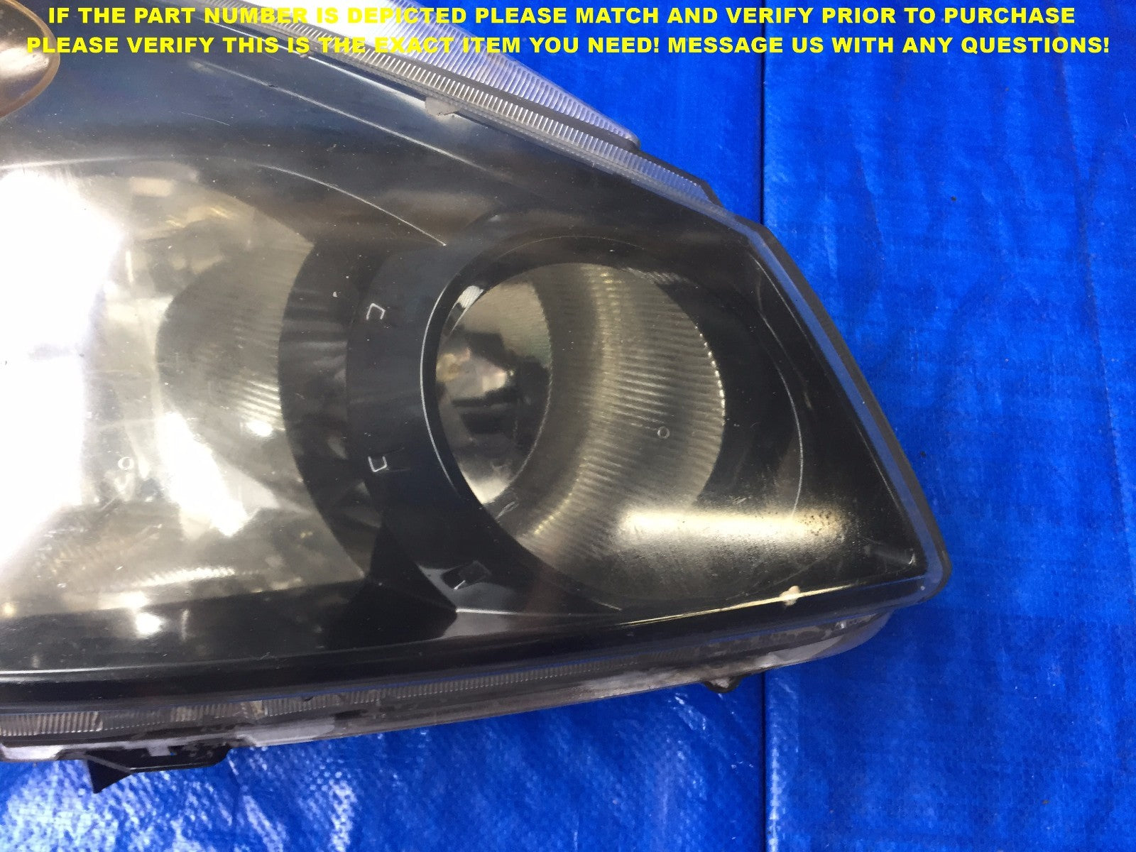 OEM 2004 2005 2006 2007 2008 2009 NISSAN QUEST PASSENGER RIGHT HEADLIGHT1