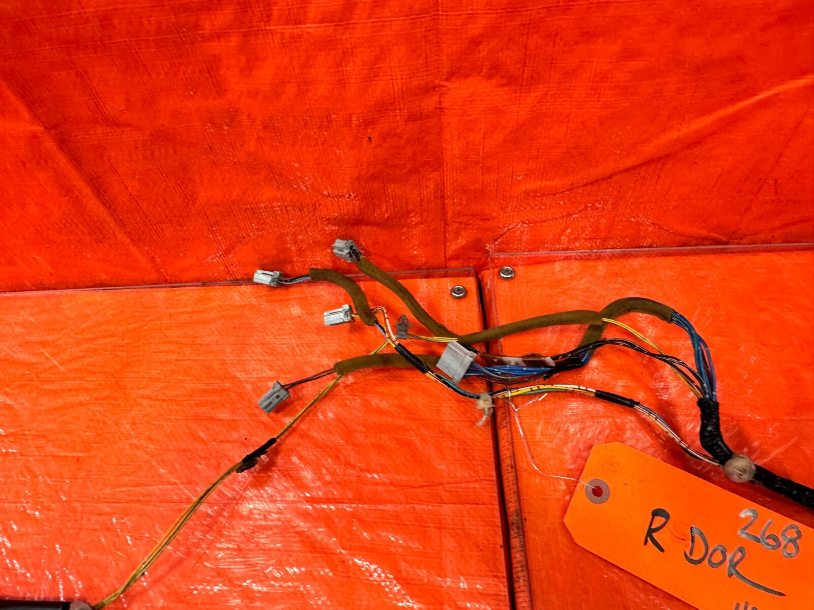 97 01 ACURA INTEGRA   GS GS R LS   2D   RIGHT DOOR WIRING HARNESS WIRE LOOM #2687