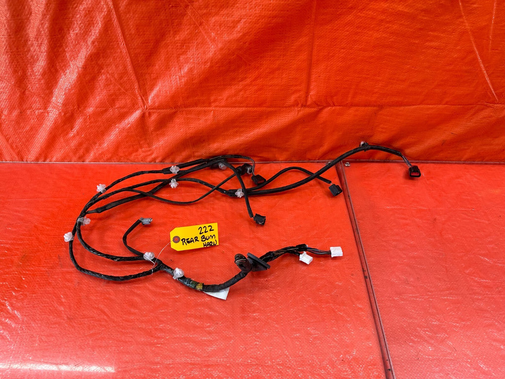 2017 17 INFINITI Q50 RED SPORT 400 REAR BUMPER WIRE HARNESS WIRING LOOM OEM #2220