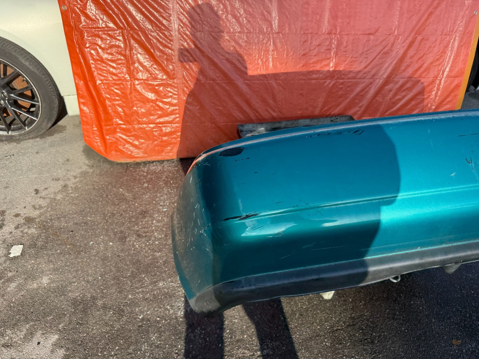 92 95 HONDA CIVIC   2D COUPE   REAR BUMPER COVER ASSEMBLY   GENUINE OEM 32710