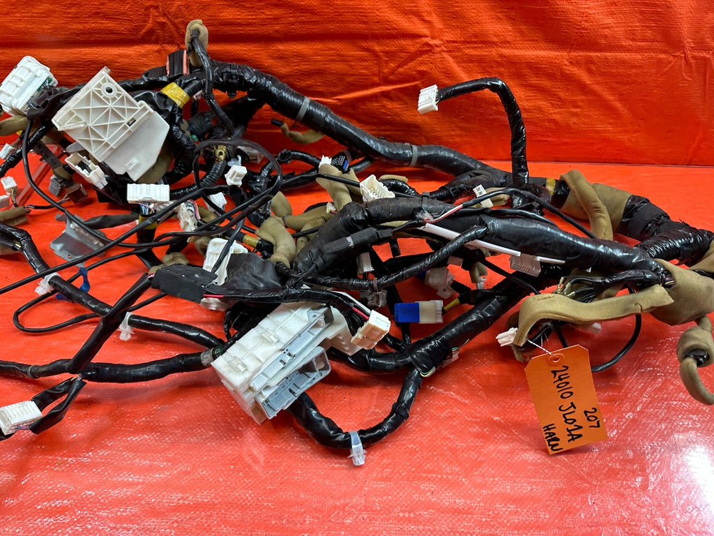 2008 INFINITI G37 2D COUPE BASE MAIN DASHBOARD DASH WIRING HARNESS WIRE LOOM 2078