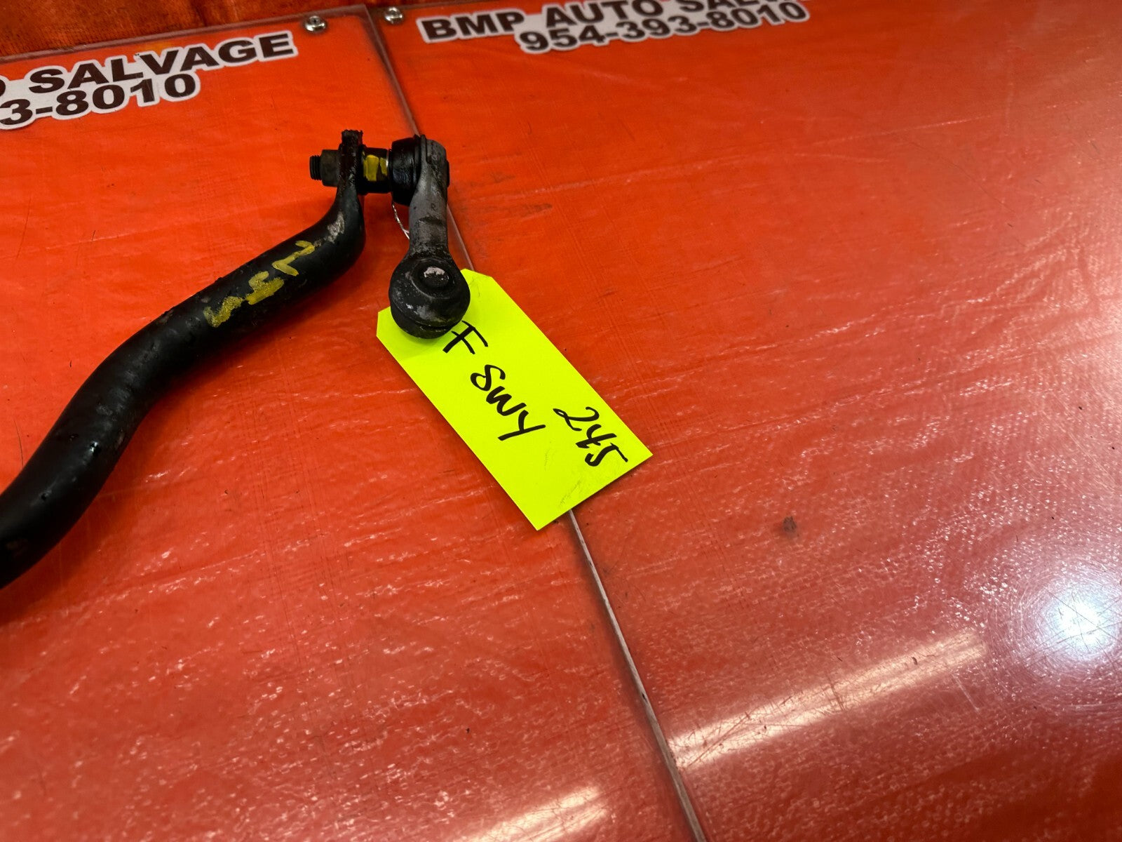 08 15 INFINITI G37 & Q60 COUPE   RWD   FRONT SWAY BAR STABILIZER BAR   OEM #2454