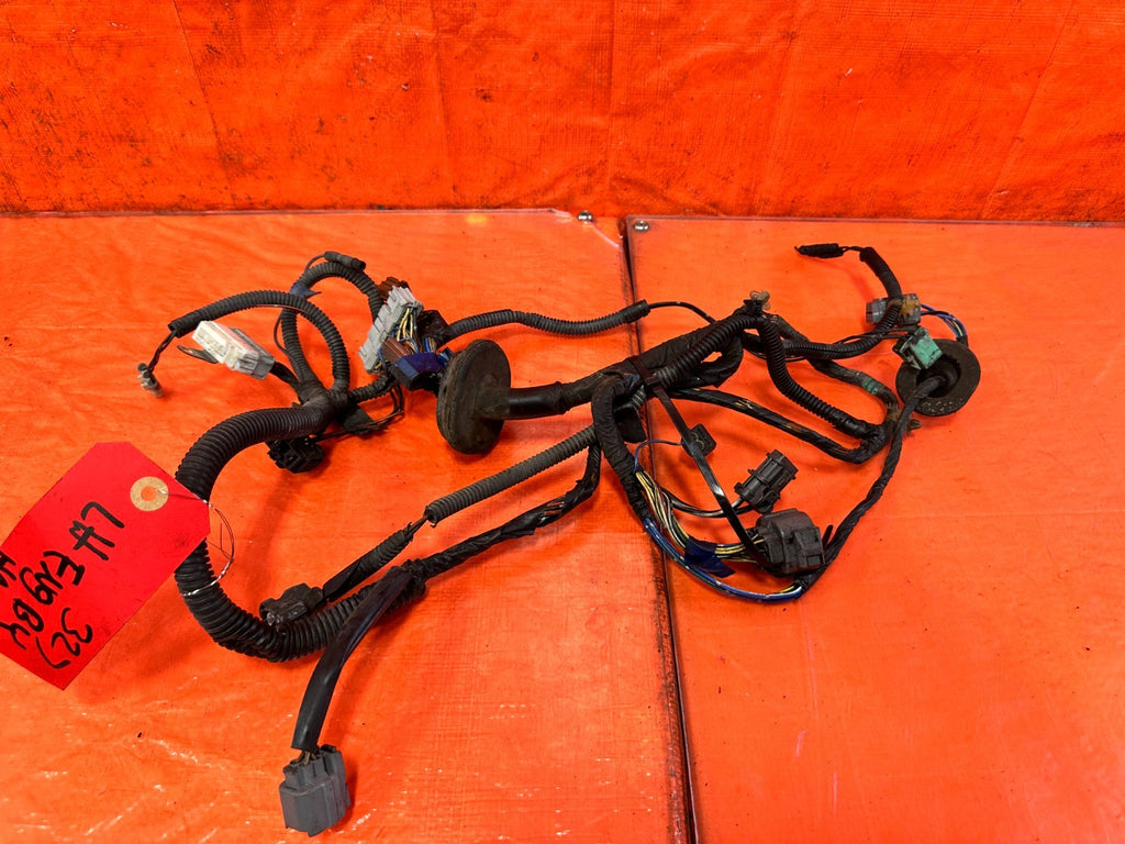 92 95 HONDA CIVIC   DRIVER LEFT ENGINE BAY UNDER HOOD HEADLIGHT HARNESS OEM 3277
