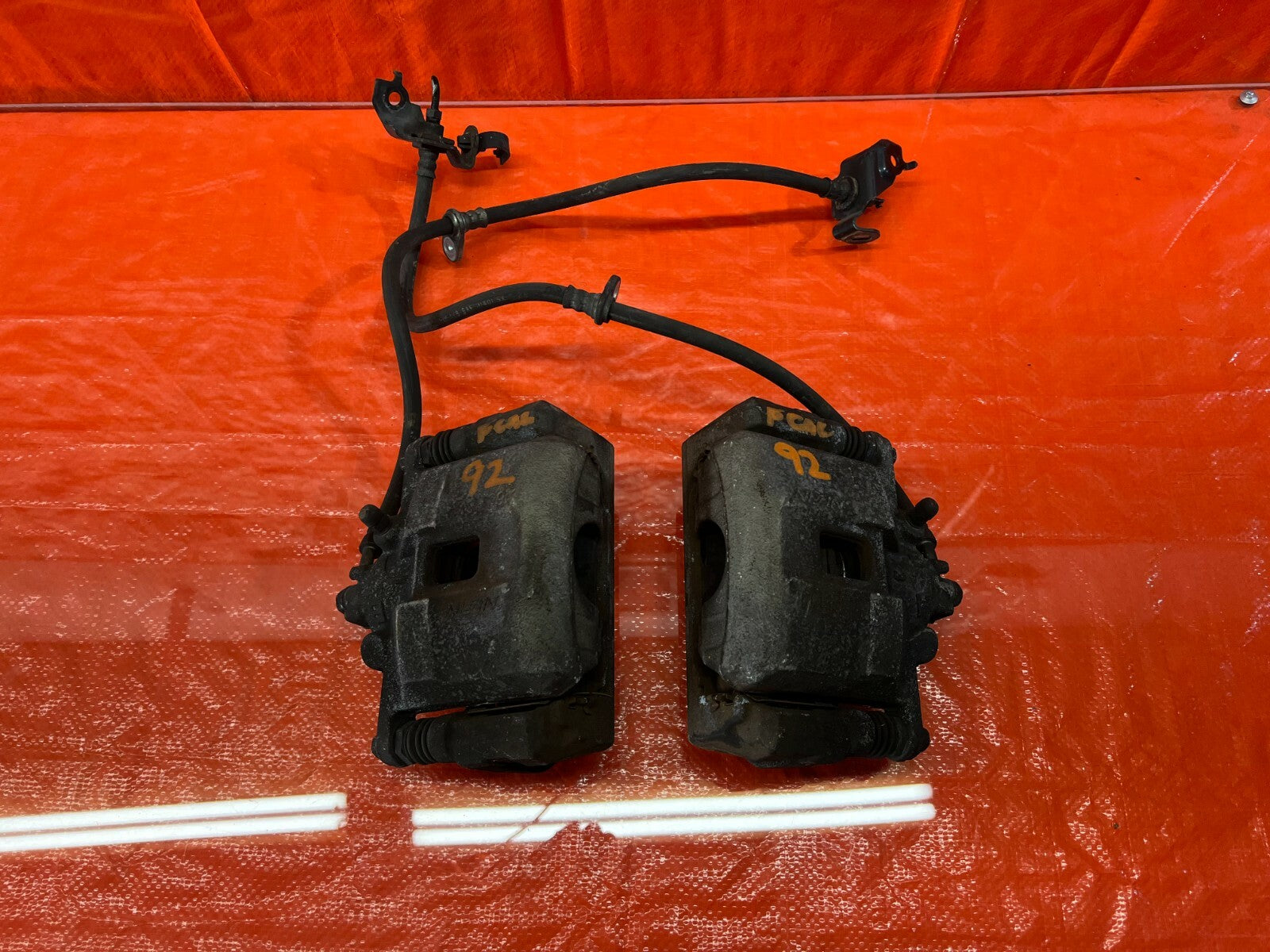06 11 HONDA CIVIC SI   FRONT BRAKE CALIPER CALIPERS    LEFT AND RIGHT   OEM #920