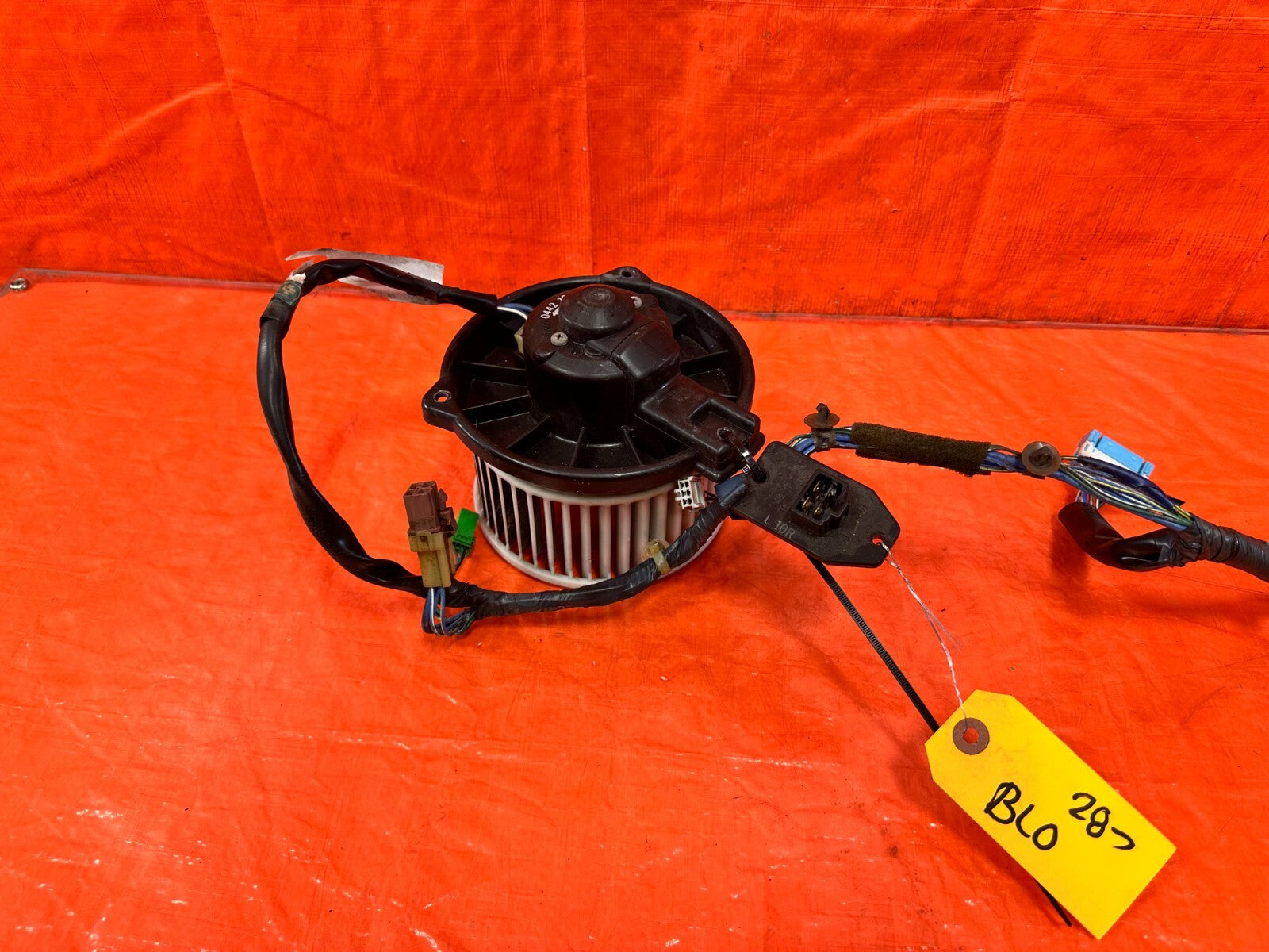 HONDA BLOWER MOTOR & RESISTOR   96 00 HONDA CIVIC   OEM FACTORY #2876