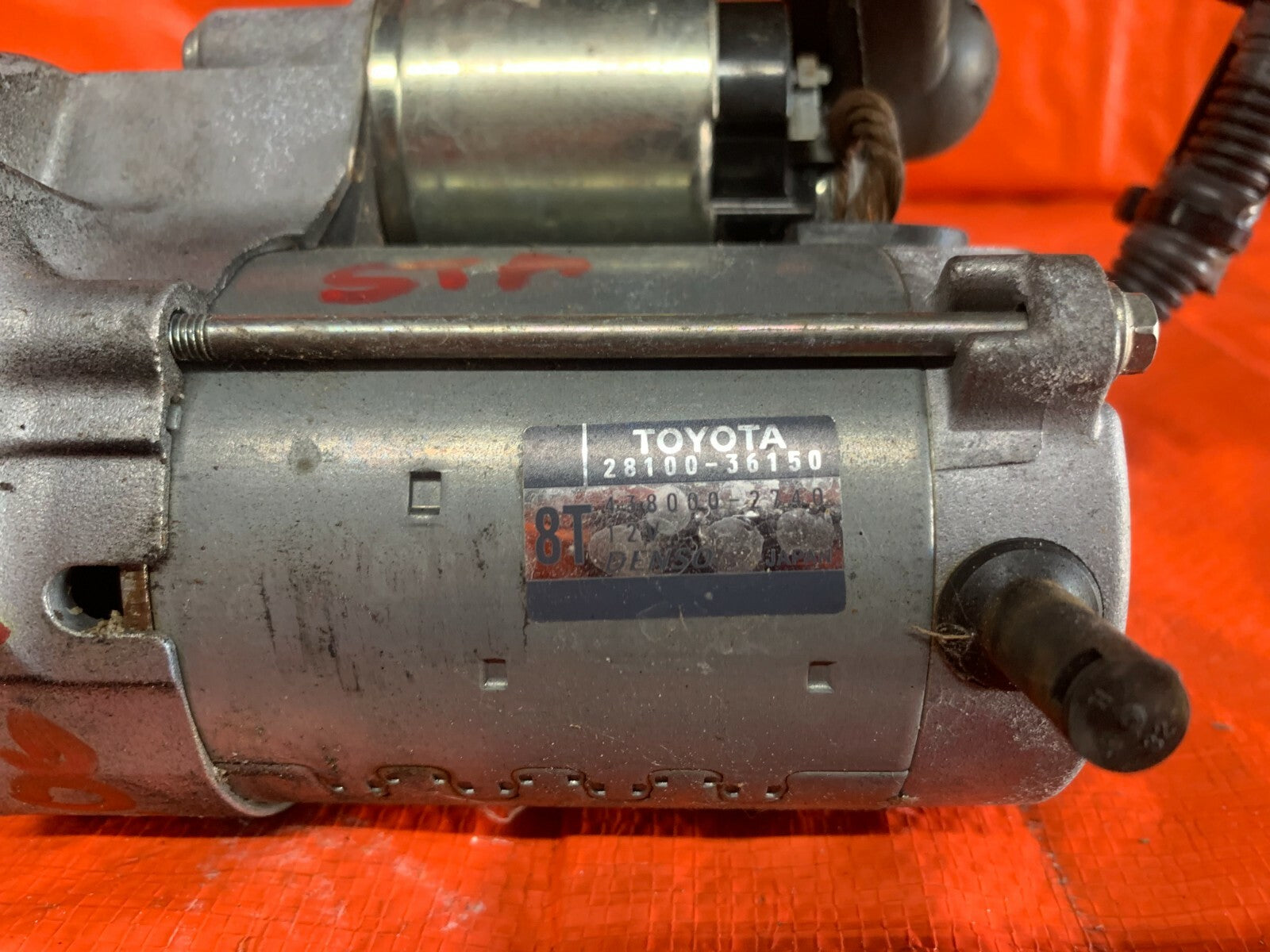 16 17 LEXUS IS200T   RWD   ENGINE MOTOR STARTER   28100 36150   OEM OE FACTORY1