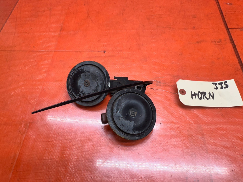 97 01 HONDA PRELUDE 2.2L DUAL FRONT BUMPER HORNS HIGH LOW PITCH ALARM OEM #3350