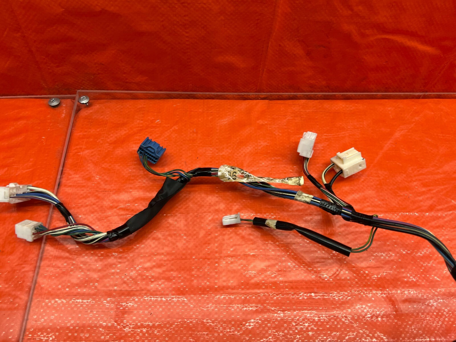 00 05 TOYOTA CELICA HEATER BLOWER RESISTOR FAN CONTROL WIRE HARNESS LOOM OEM 1034