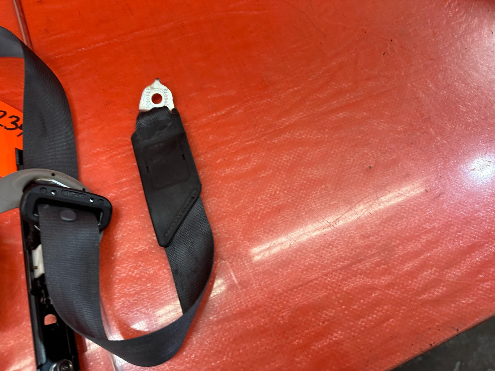 2012 12 HONDA ACCORD SEDAN   PASSENGER RIGHT FRONT   SEAT BELT   BLACK   OEM 2398