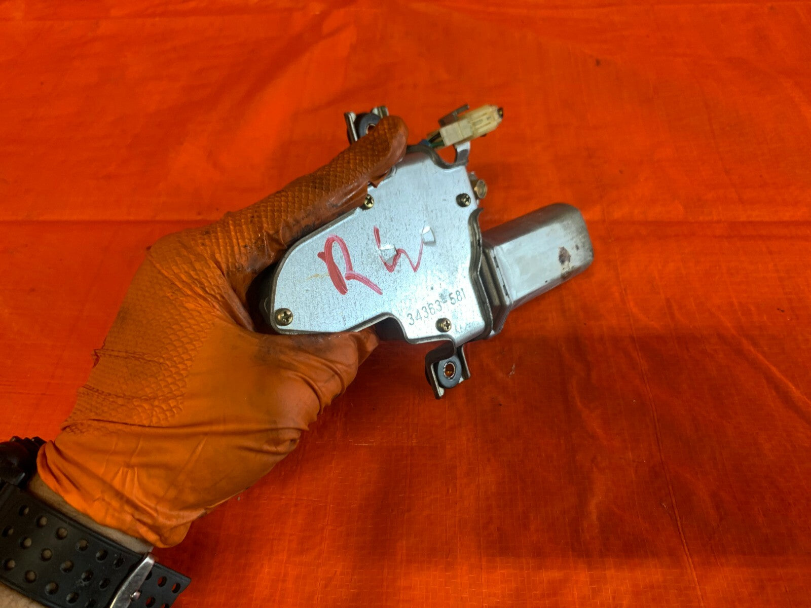 02   06 ACURA RSX BASE & TYPE S   REAR WIPER MOTOR ASSEMBLY   OEM FACTORY3