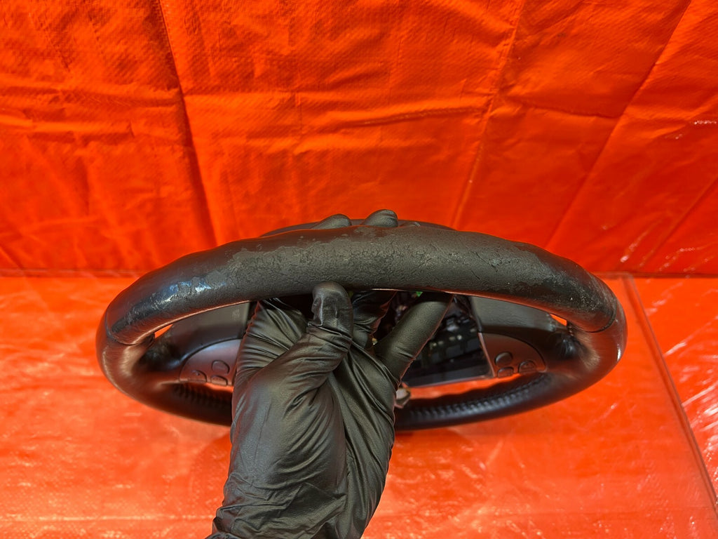 07 08 ACURA TL TYPE S   STEERING WHEEL   BLACK LEATHER W/ PADDLE SHIFTERS   OEM9
