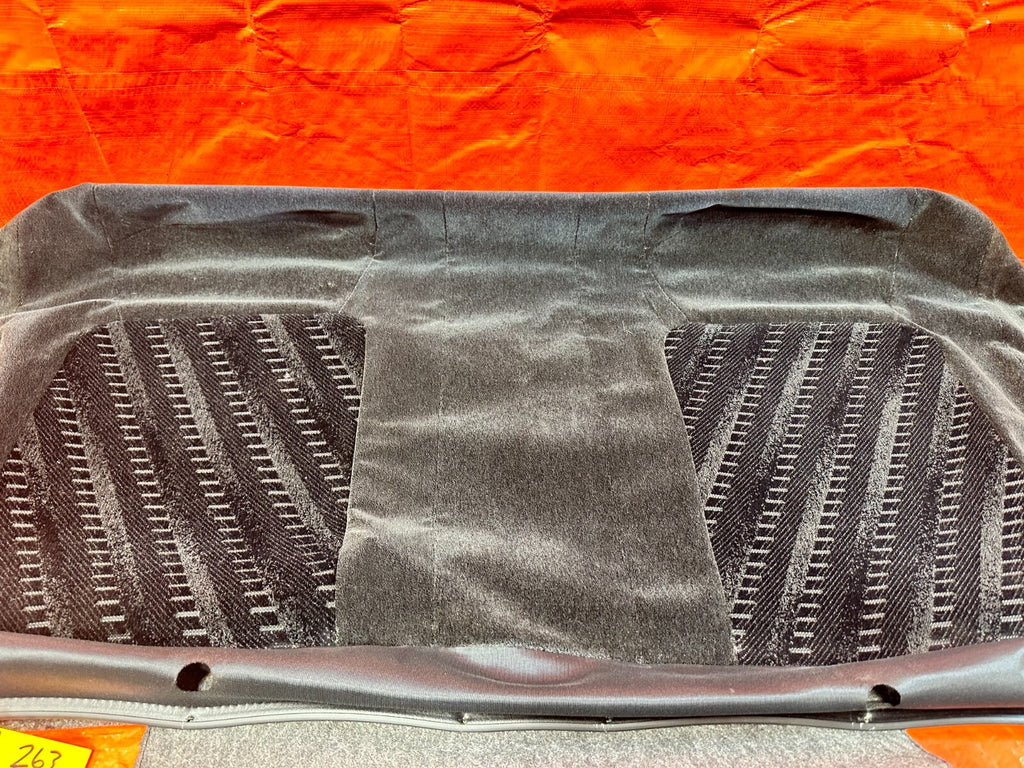 99 01 HONDA PRELUDE REAR UPPER SEAT COVER SKIN LEATHER WRAP CUSHION FABRIC OEM9