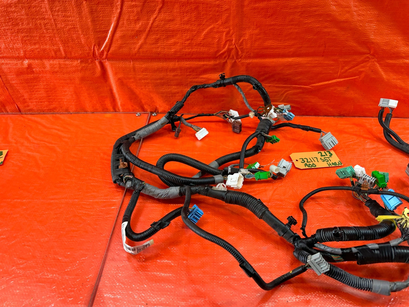 02 03 HONDA CIVIC SI EP3 HATCH   INSTRUMENT GAUGE CLUSTER WIRE HARNESS LOOM #2139