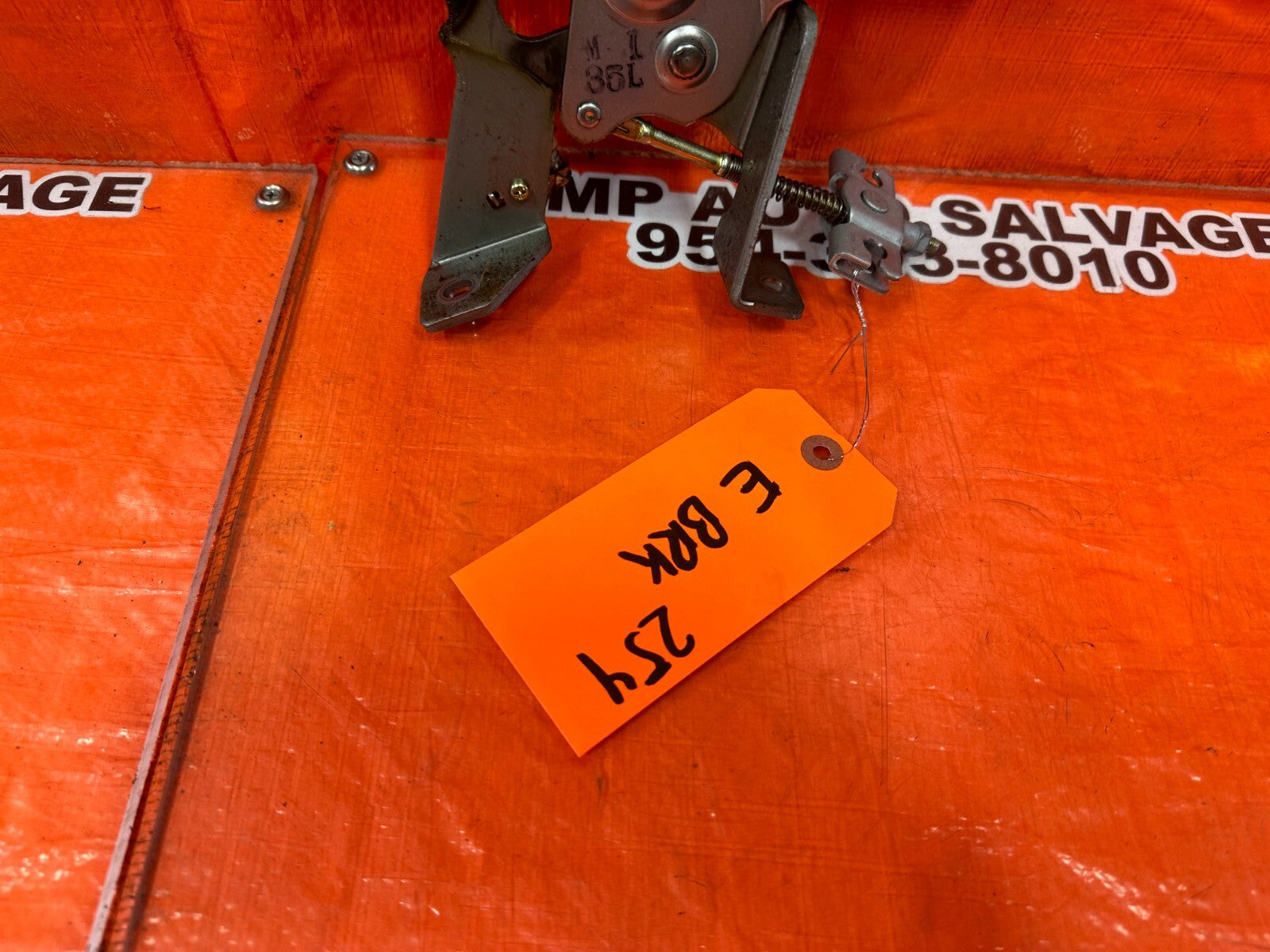 02 06 ACURA RSX   EMERGENCY PARKING BRAKE HANDLE E BRAKE   TAN COLOR   OEM #2545