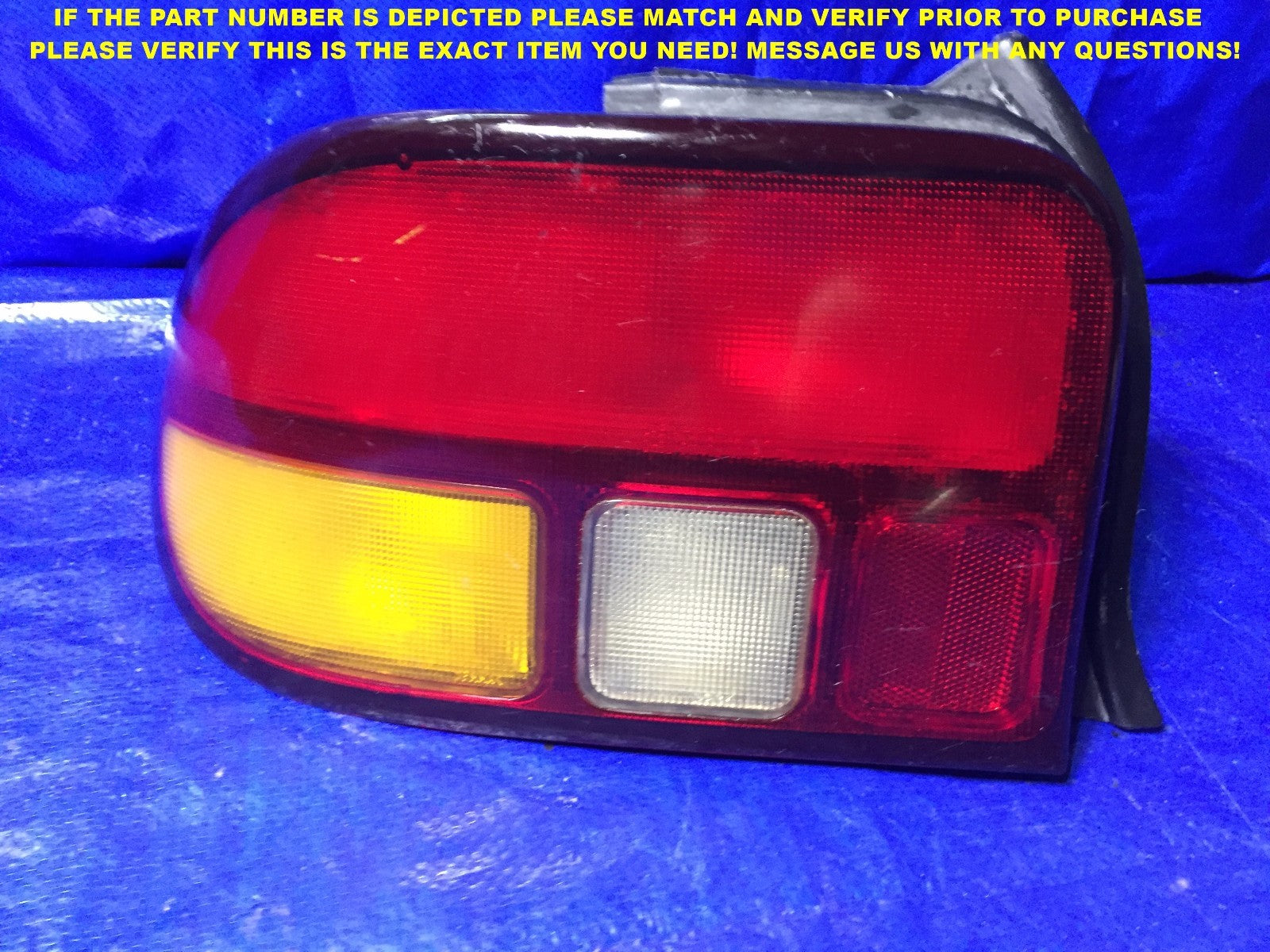 OEM 1994 1995 1996 FORD ASPIRE DRIVER LEFT TAIL LIGHT 94 95 962