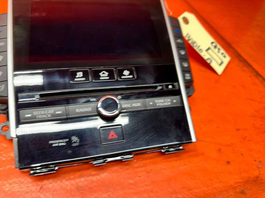 14-19 INFINITI Q50 4D UPPER RADIO NAVIGATION DISPLAY TOUCH SCREEN 253914HB6A #Q55