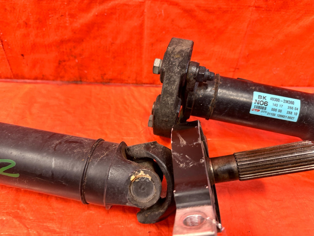 13 16 HYUNDAI GENESIS COUPE 3.8L AUTO ONLY   DRIVESHAFT PROPELLER SHAFT OEM #2996
