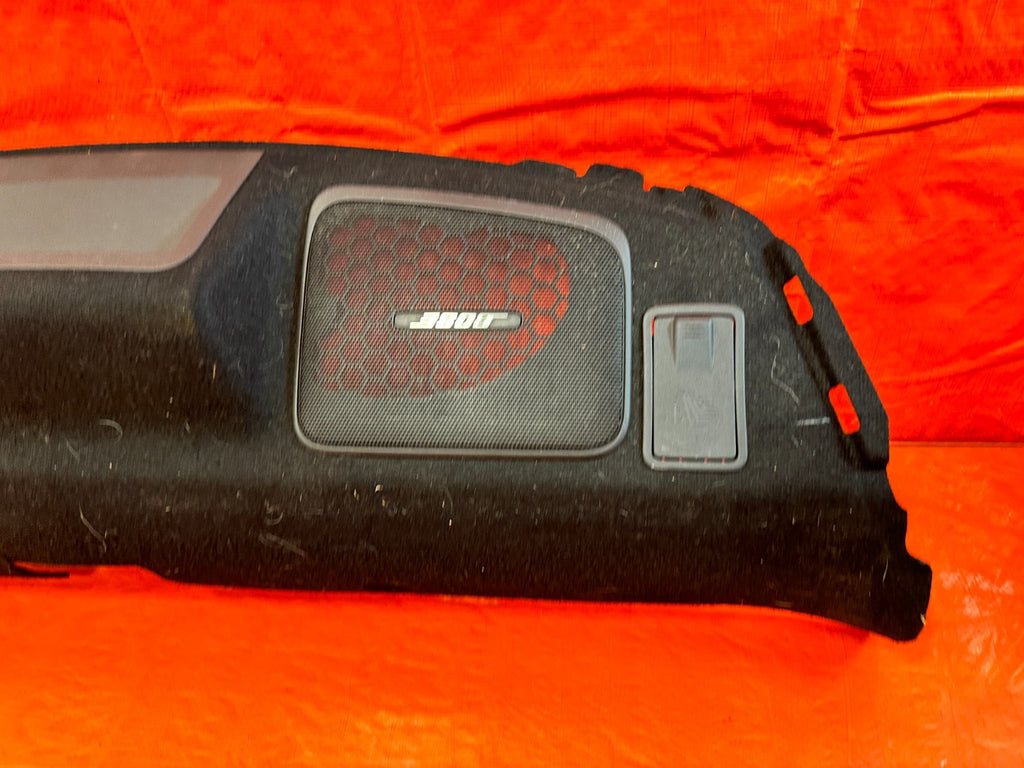 08 15 INFINITI G37 & Q60   2D COUPE   REAR UPPER TRUNK TRIM / SPEAKER COVER TRAY3