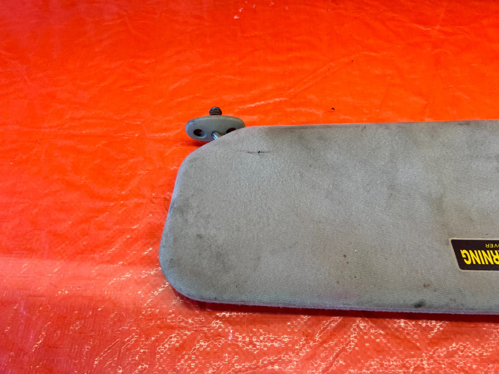 96 00 HONDA CIVIC   SUN VISOR   PASSENGER RIGHT SIDE   GRAY   OEM #130  WEAR6