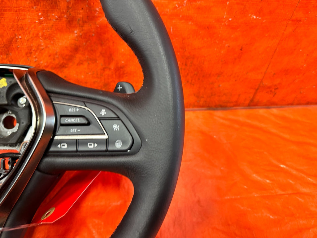 18 24 INFINITI Q50   RED STITCHING   PADDLE SHIFTER   RED SPORT STEERING WHEEL3