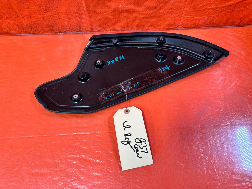 08 15 INFINITI G37 CONVERTIBLE   DRIVER LEFT PARCEL SHELF FLAP COVER   OEM5