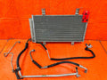 09 11 MAZDA RX8 RX 8   AC LINE SET LINES PIPES HOSES W/ CONDENSER & FAN OEM 3030