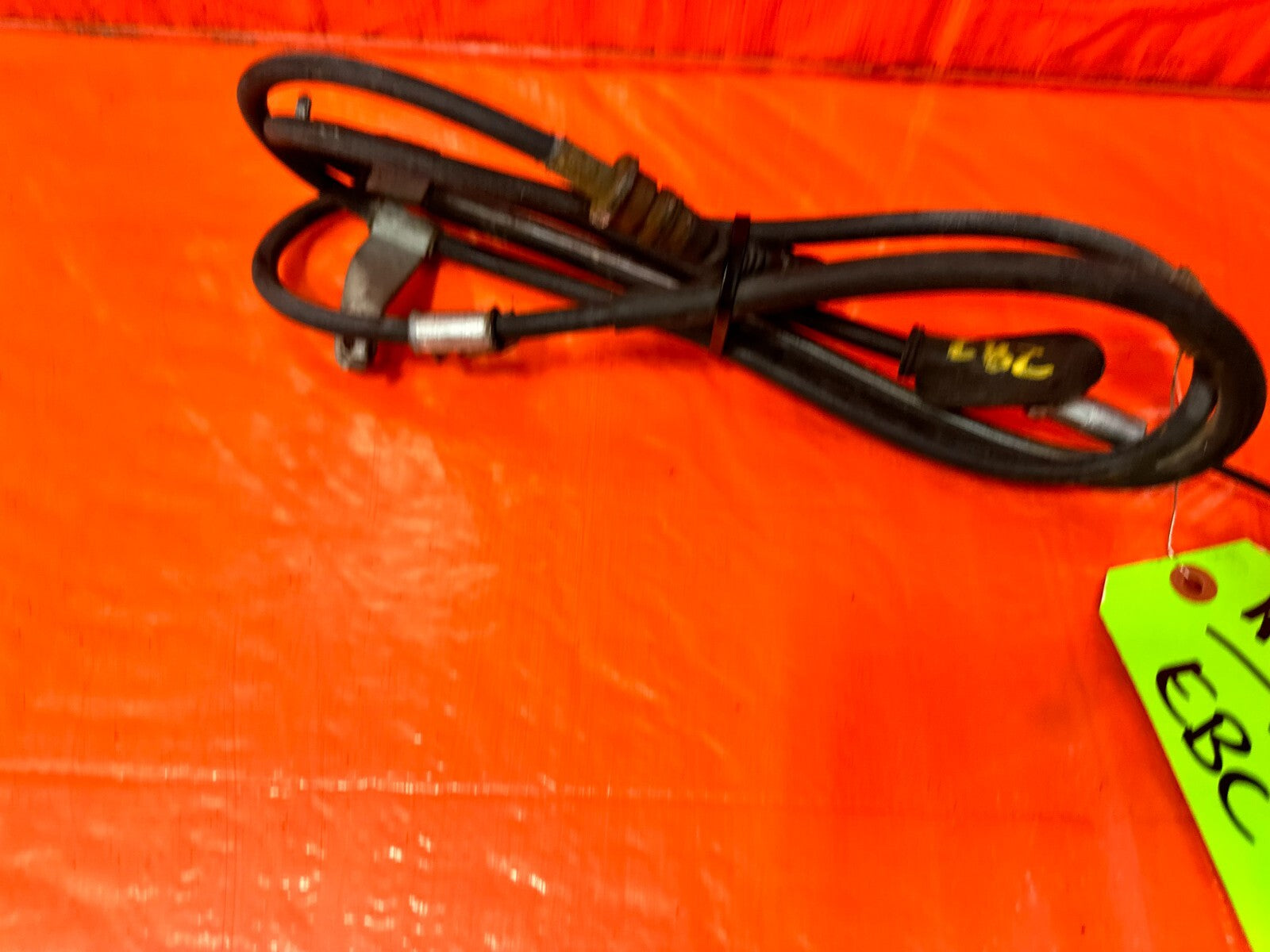 06 11 HONDA CIVIC SI   PASSENGER RIGHT REAR EMERGENCY BRAKE CABLE   OEM #2826