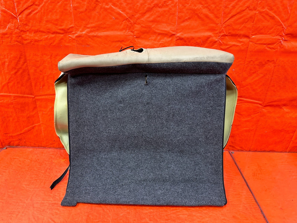 04 08 ACURA TSX   DRIVER LEFT REAR UPPER INNER SEAT SKIN WRAP  TAN   OEM #3041
