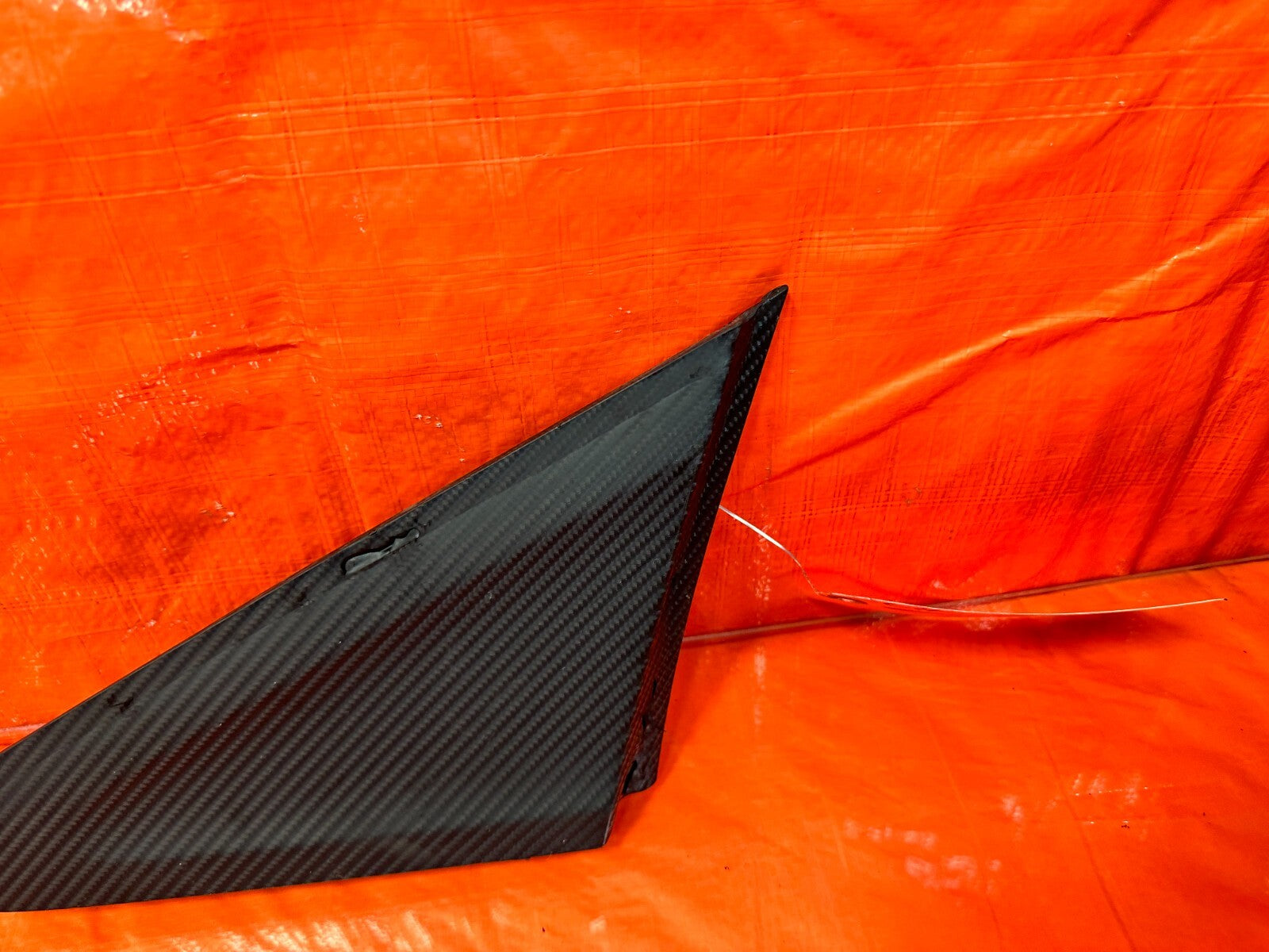12 13 HONDA CIVIC 2D COUPE LEFT EXTERIOR MIRROR TRIM COVER PLASTICS GARNISH 2656