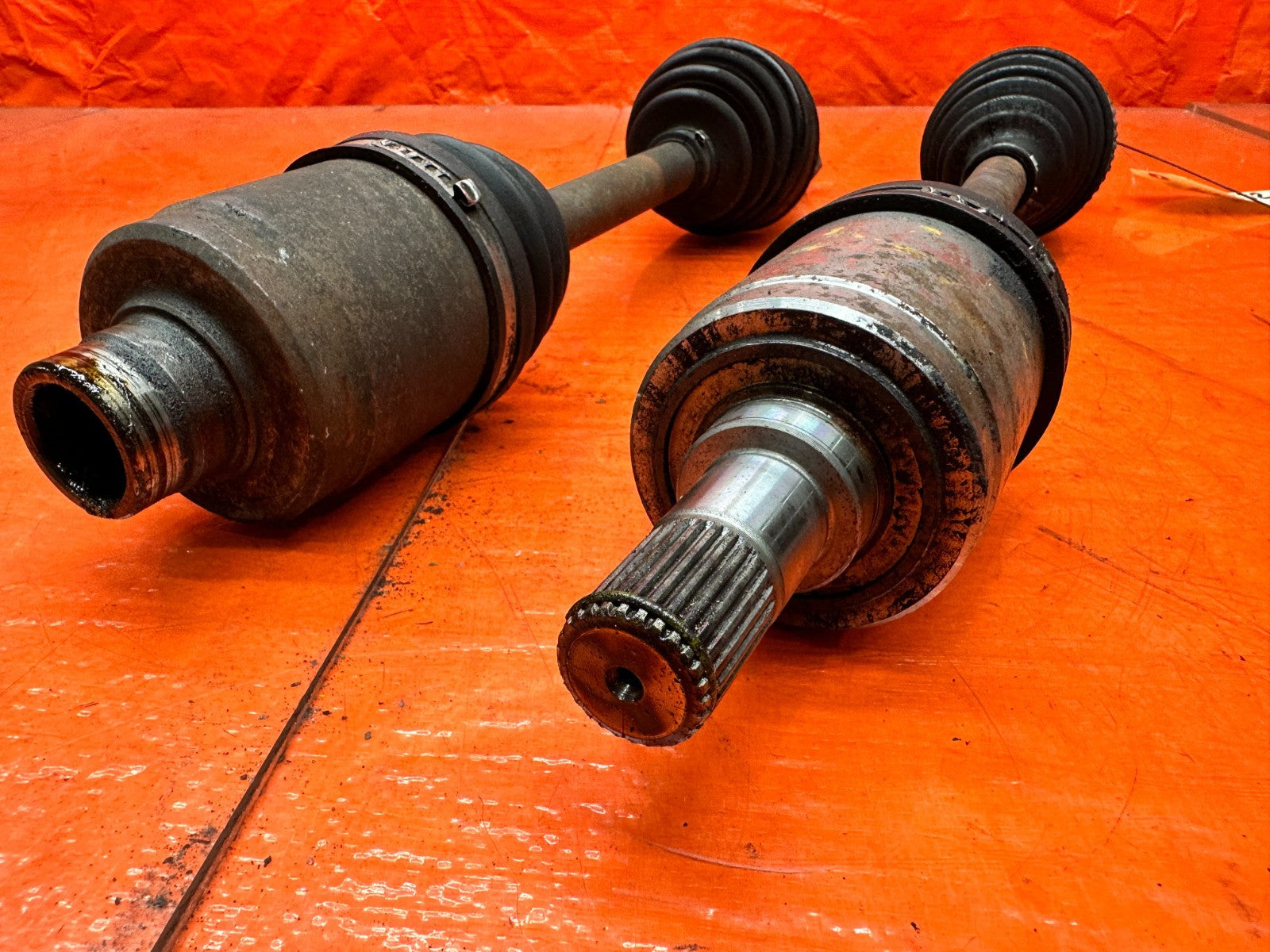 92 96 HONDA PRELUDE H22A LEFT RIGHT CV AXLE SHAFTS OEM #33213