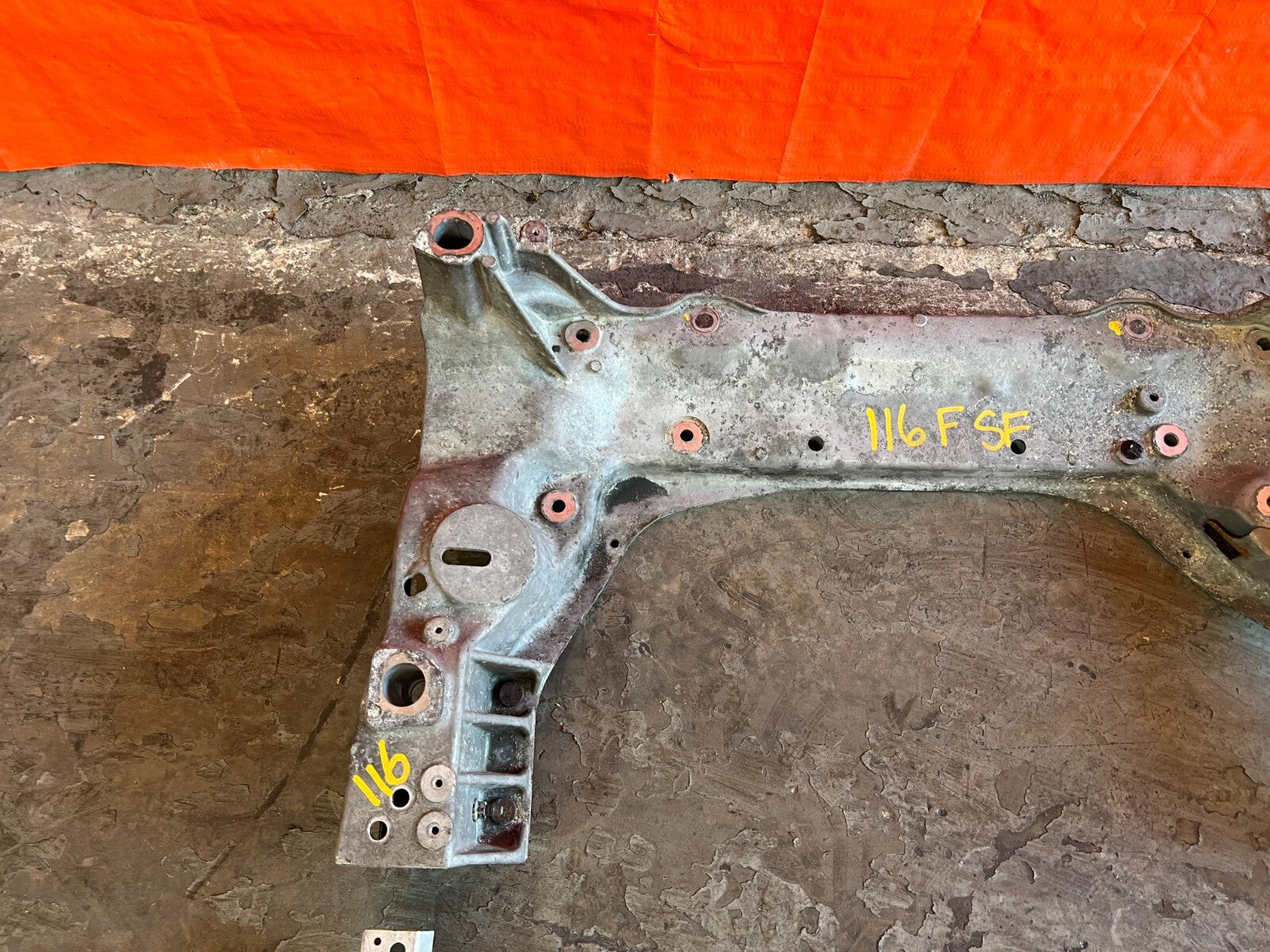 09 12 INFINITI FX50 FX35   FRONT SUBFRAME CROSSMEMBER K FRAME   OEM #1167