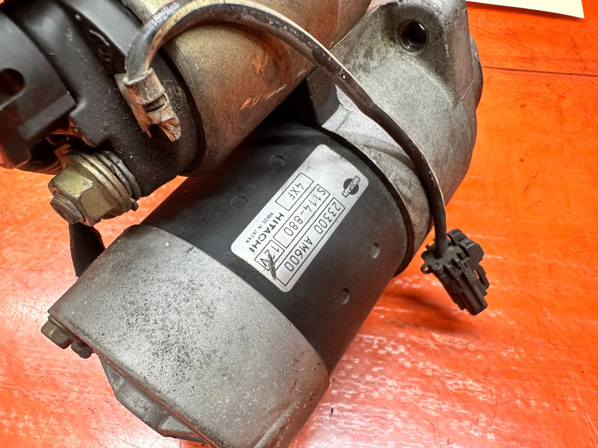 03-06 NISSAN 350Z 3.5L VQ35DE 6 SPEED MANUAL ENGINE STARTER MOTOR OEM #34612
