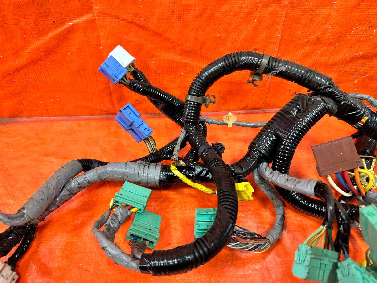2008 08 HONDA CIVIC SI SEDAN   INSTRUMENT GAUGE CLUSTER WIRING HARNESS WIRE LOOM2