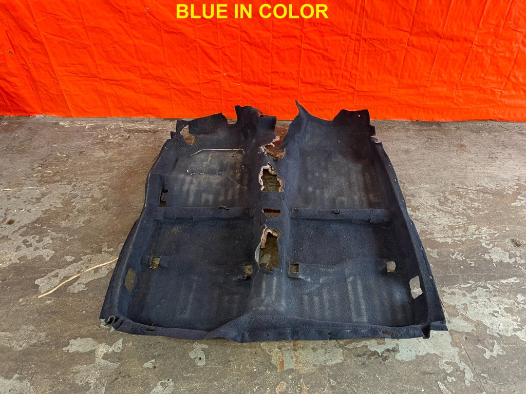 90 91 ACURA INTEGRA 2D   INTERIOR FLOOR CARPET RUG MAT   BLUE IN COLOR OEM #1540