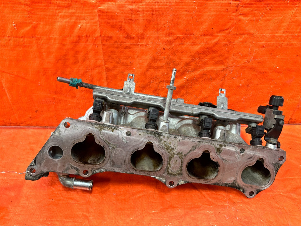 09 14 ACURA TSX 2.4L K24Z3 INTAKE MANIFOLD INJECTOR BASE ALUMINUM PORTION   #3056
