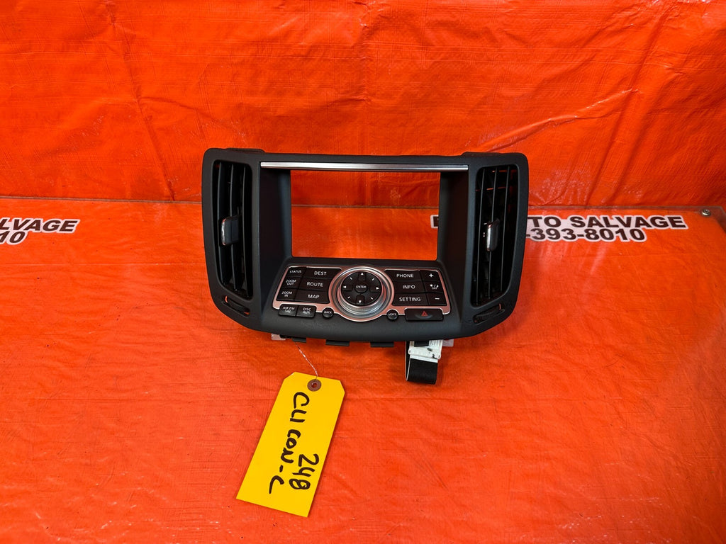 2008 INFINTI G37 COUPE S SPORT   NAVIGATION AND PHONE CONTROL UNIT   OEM #2480