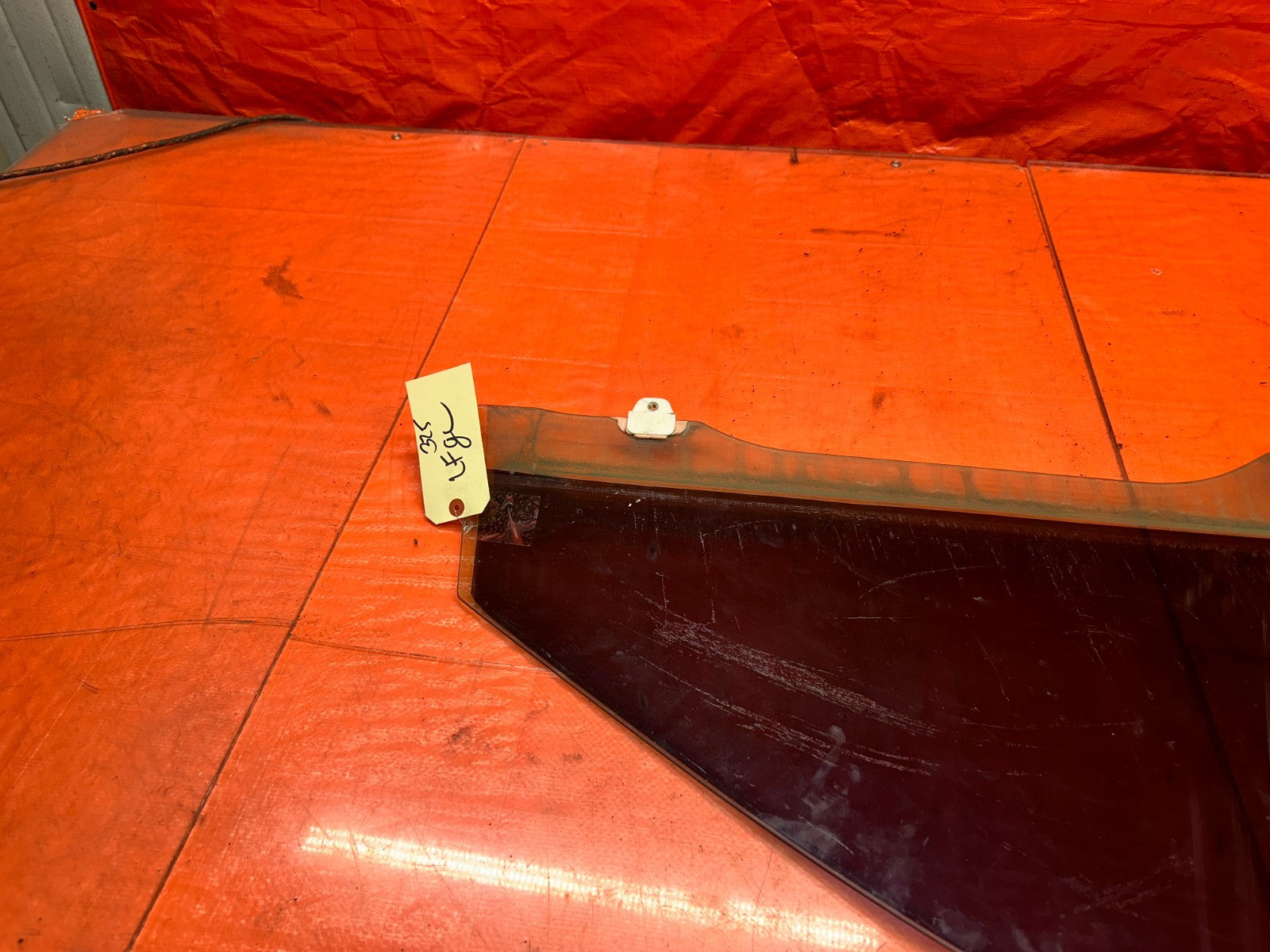 97 01 HONDA PRELUDE 2.2L DRIVER LEFT DOOR DOORGLASS WINDOW GLASS OEM #33515