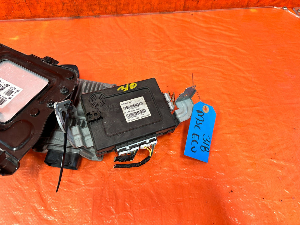 14 16 HYUNDAI GENESIS COUPE 3.8L   AUTOMATIC ECU W/ KEY BCM TCM   100% COMPLETE7