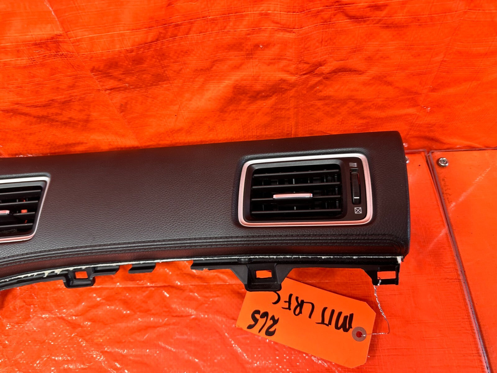 2013 13 HONDA CIVIC SI 2D COUPE   PASSENGER RIGHT   AC & DASH TRIM DASHBOARD 2655