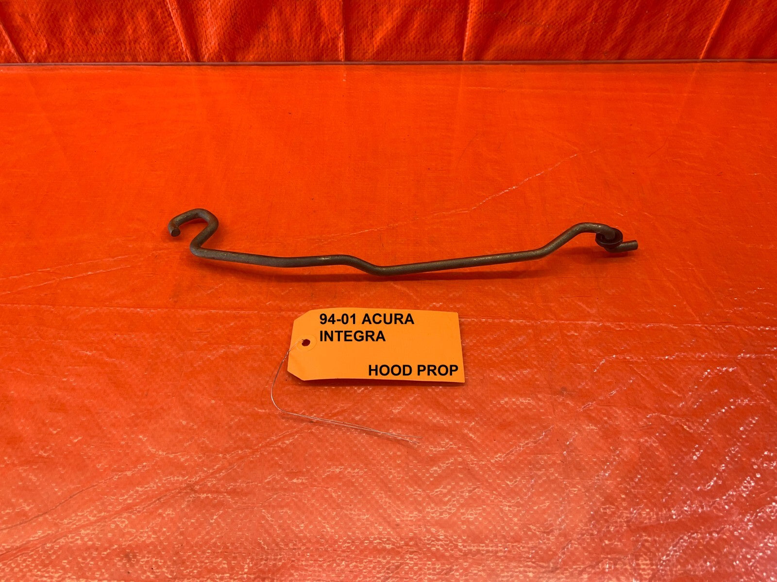 94 01 ACURA INTEGRA   HOOD RELEASE PROP LEVER STAY STICK   74145 SR3 000 OEM 1640