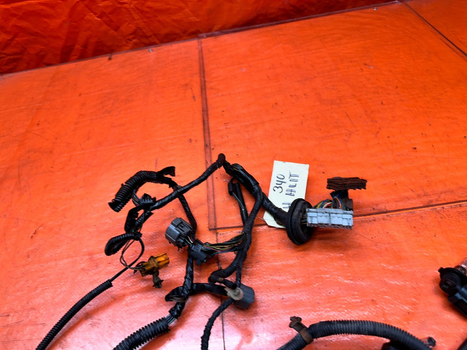 94-01 ACURA INTEGRA FRONT LEFT DRIVER HEADLIGHT LAMP WIRE HARNESS OEM #34010